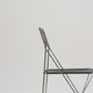 “X-LINES” METAL CHAIR, NIELS JORGEN HAUGESEN, 1970s 