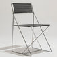 “X-LINES” METAL CHAIR, NIELS JORGEN HAUGESEN, 1970s 