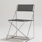 “X-LINES” METAL CHAIR, NIELS JORGEN HAUGESEN, 1970s 