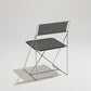 “X-LINES” METAL CHAIR, NIELS JORGEN HAUGESEN, 1970s 