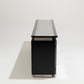 BRUSHED STEEL SIDEBOARD, LODOVICO ACERBIS, 1970s