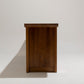 SOLID ELM SIDEBOARD, LUIGI GORGONI, 1980s 