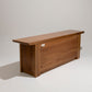 SOLID ELM SIDEBOARD, LUIGI GORGONI, 1980s 