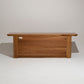 SOLID ELM SIDEBOARD, LUIGI GORGONI, 1980s 