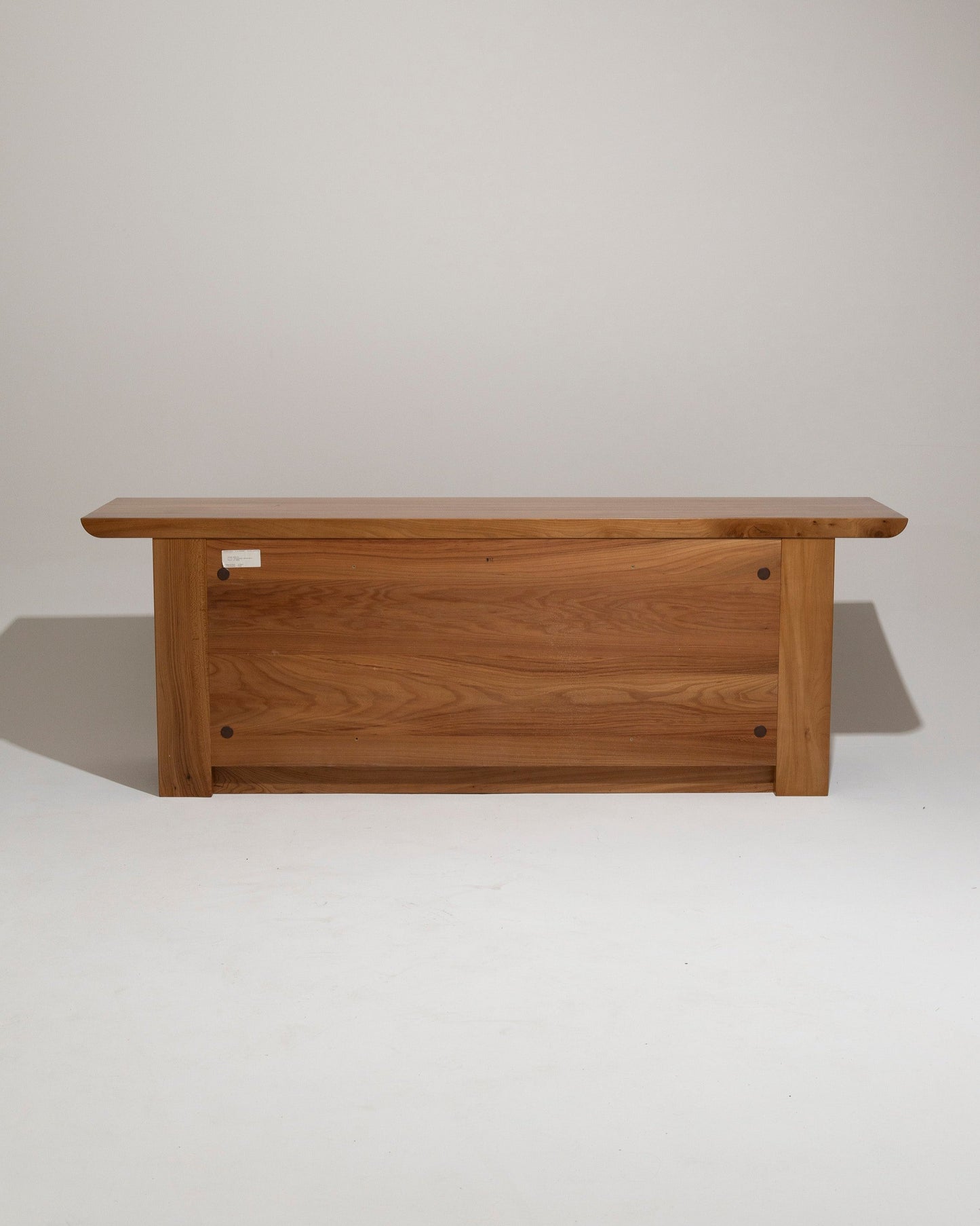 SOLID ELM SIDEBOARD, LUIGI GORGONI, 1980s 