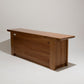 SOLID ELM SIDEBOARD, LUIGI GORGONI, 1980s 