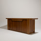 SOLID ELM SIDEBOARD, LUIGI GORGONI, 1980s 