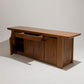 SOLID ELM SIDEBOARD, LUIGI GORGONI, 1980s 