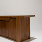 SOLID ELM SIDEBOARD, LUIGI GORGONI, 1980s 