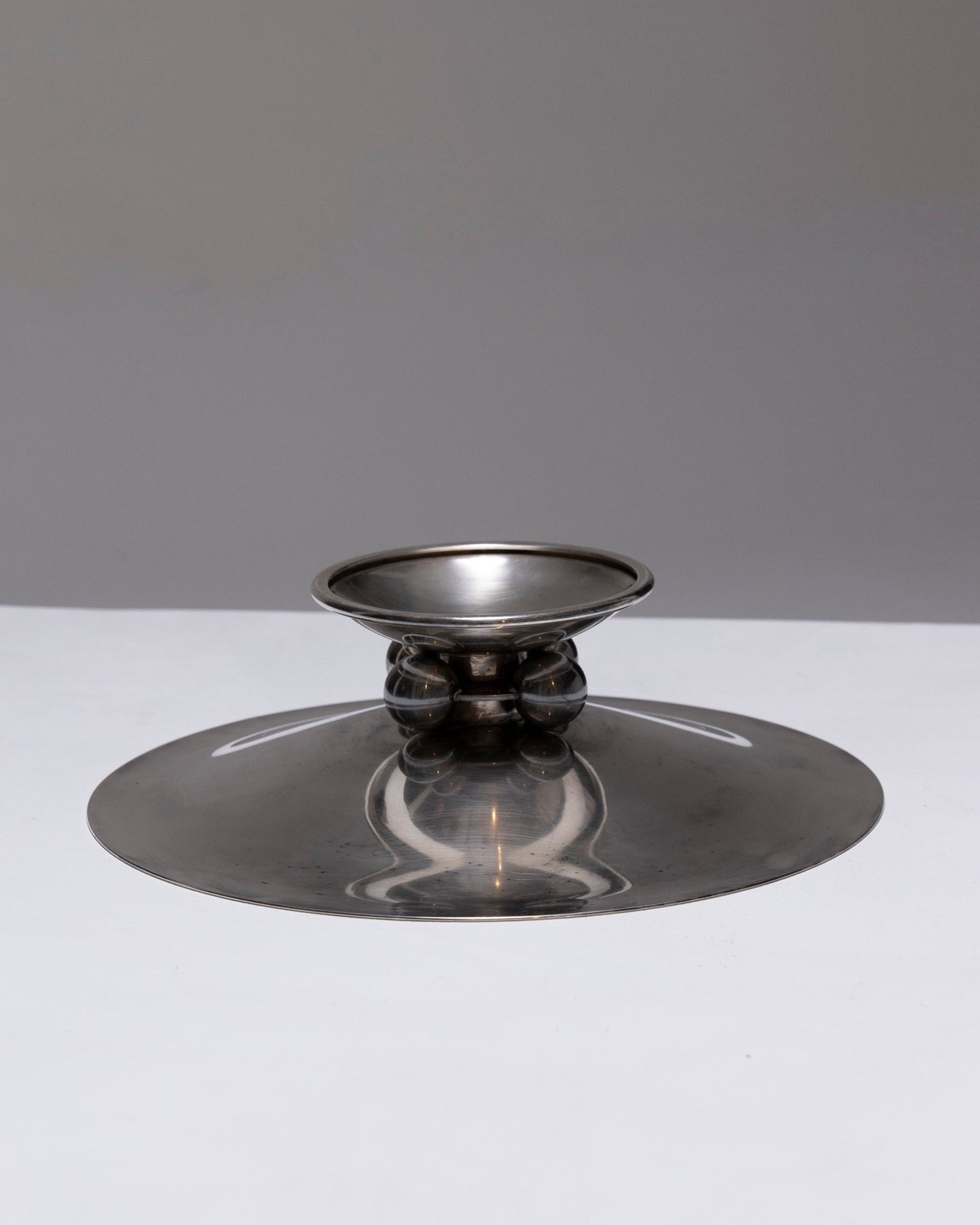 LARGE METAL CUP LUC LANEL, CHRISTOFLE, 1930s