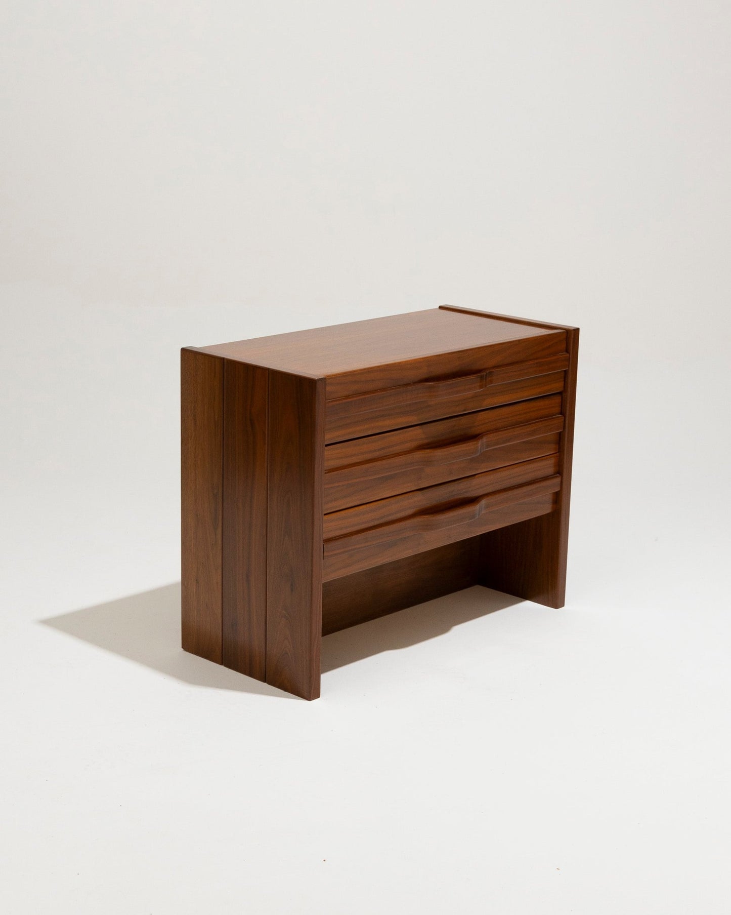 SOLID WOOD CHEST OF DRAWERS, MAISON REGAIN, 1980s