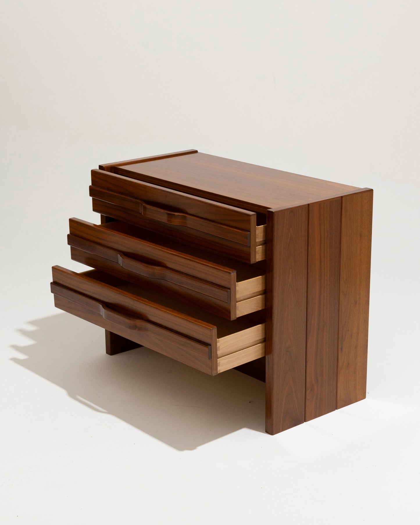 SOLID WOOD CHEST OF DRAWERS, MAISON REGAIN, 1980s