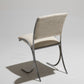 METAL AND BUCKLE CHAIR, BORIS TABACOFF, 1970s 