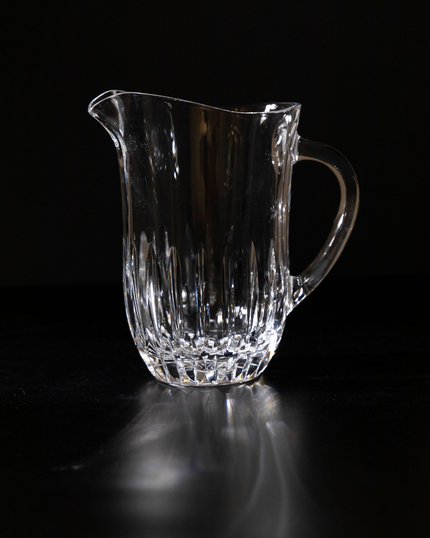 CRYSTAL PITCHER, 1970s