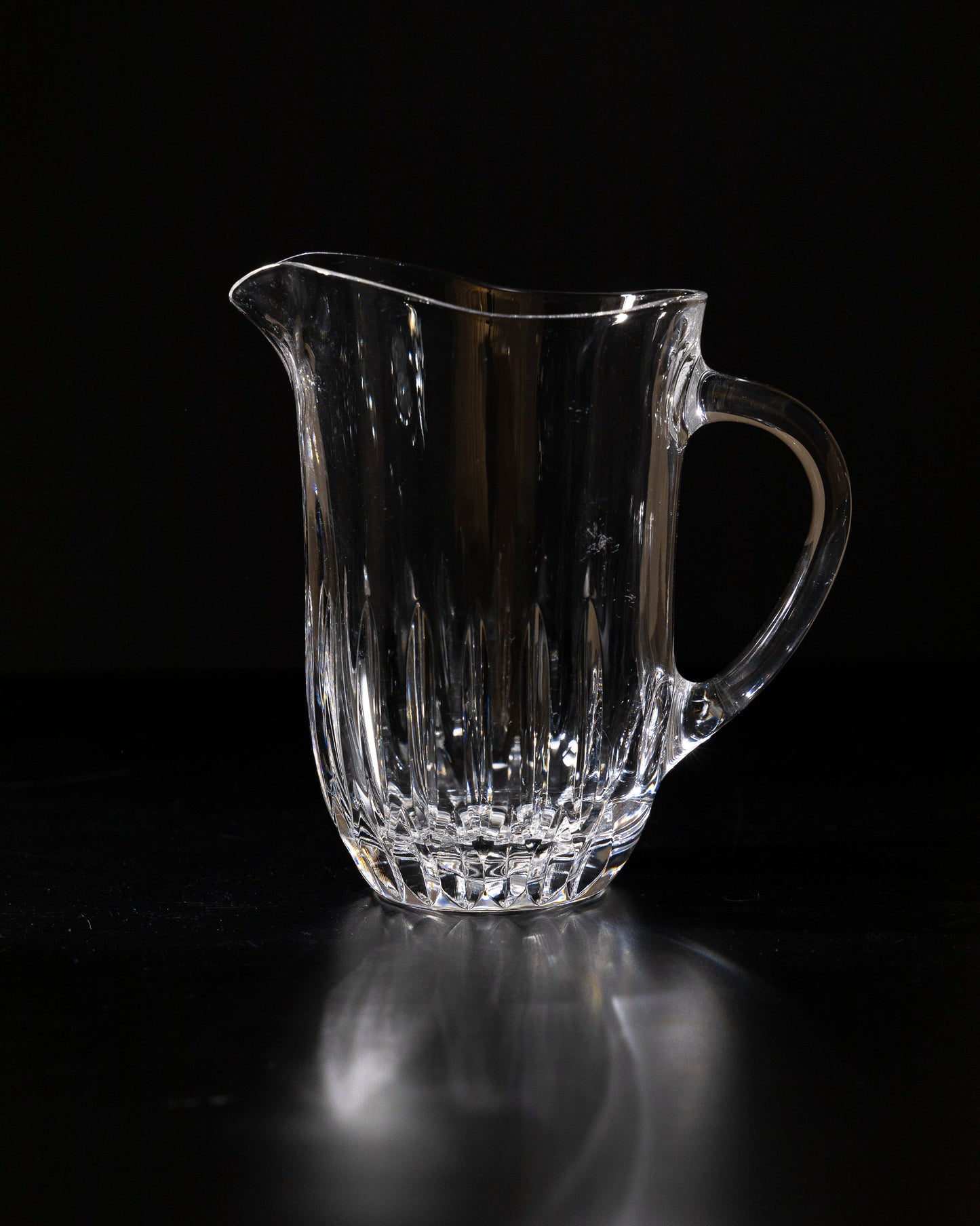 CRYSTAL PITCHER, 1970s