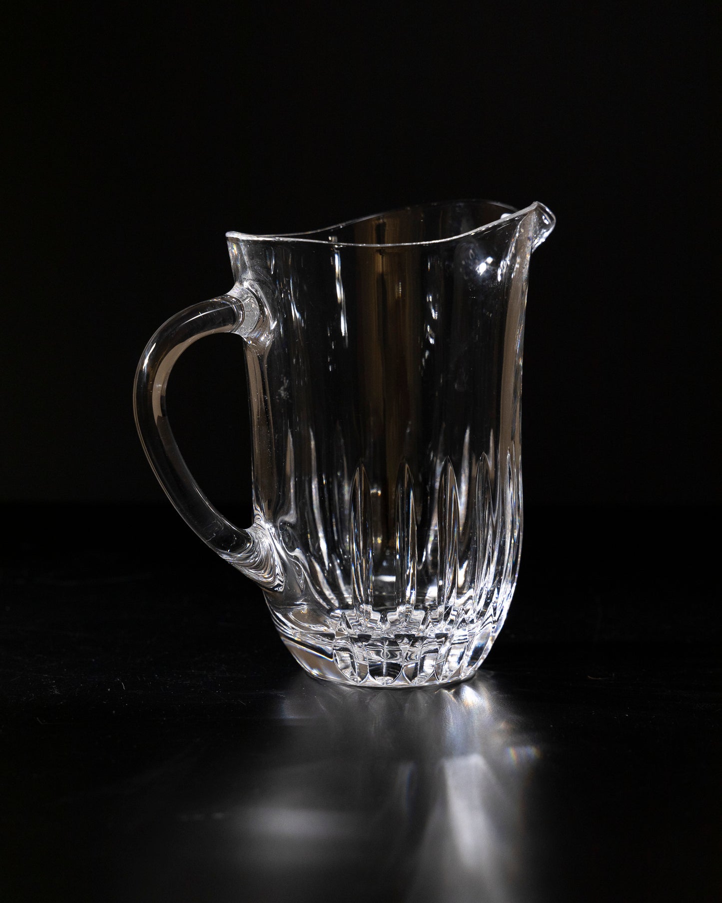 CRYSTAL PITCHER, 1970s