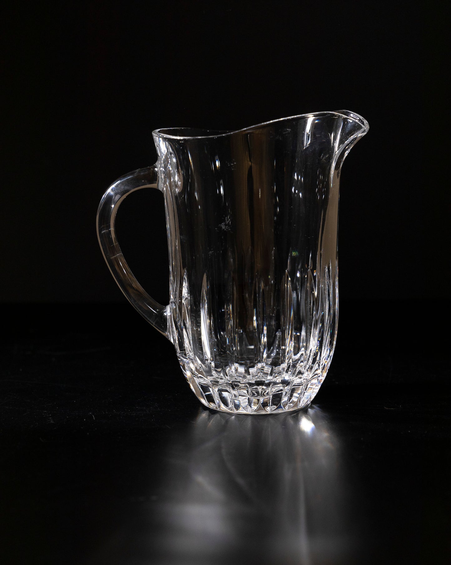 CRYSTAL PITCHER, 1970s