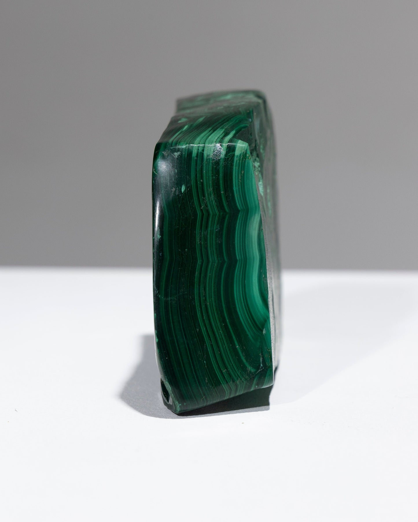 GRAND VIDE-POCHE EN MALACHITE