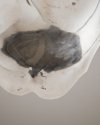 Bread basket, silver-plated, Art Deco, 1930s