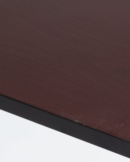 GLASS AND WOOD DESK FROM ARTELANO, 1980s