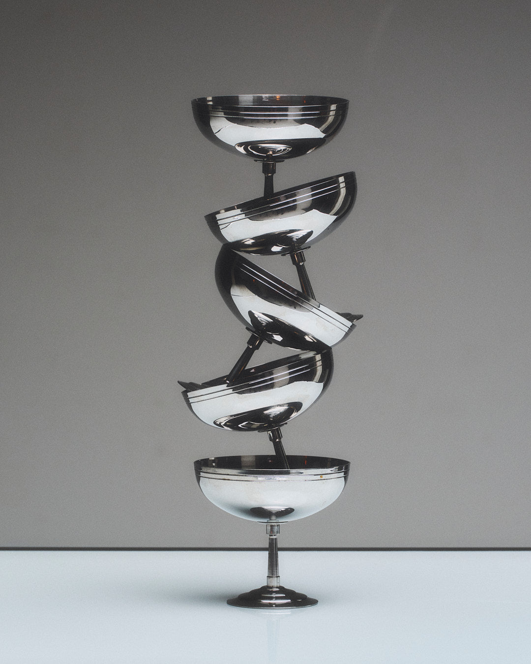 Set of 6 metal ice cups