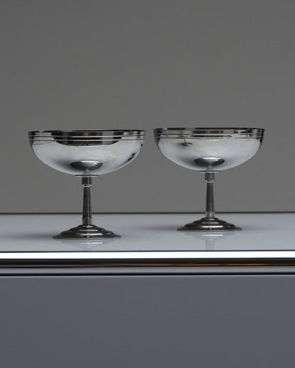 Set of 6 metal ice cups