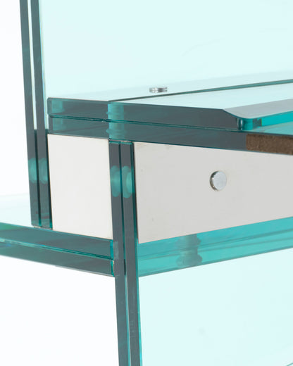 Pietro Chiesa glass table, 1970s