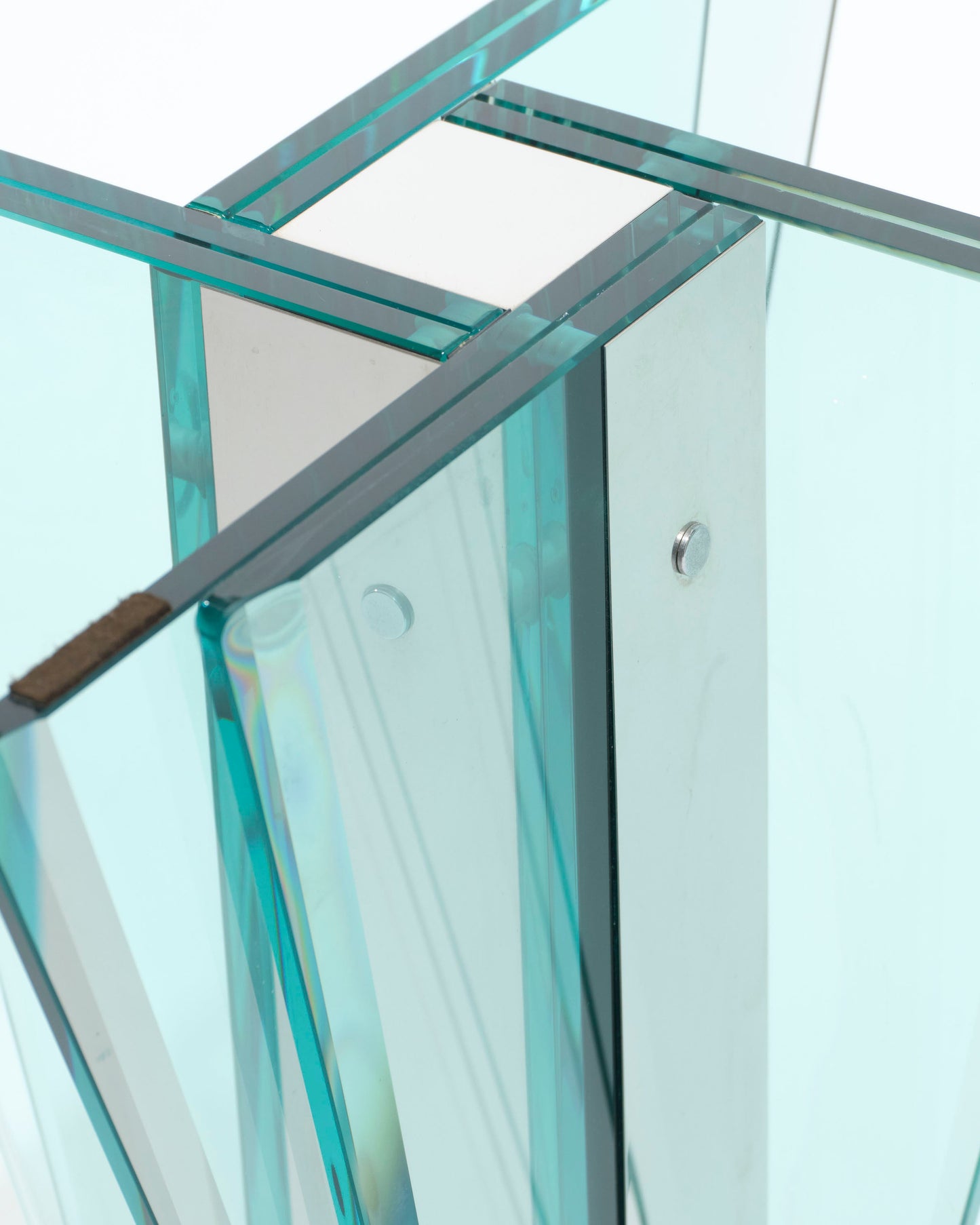 Pietro Chiesa glass table, 1970s