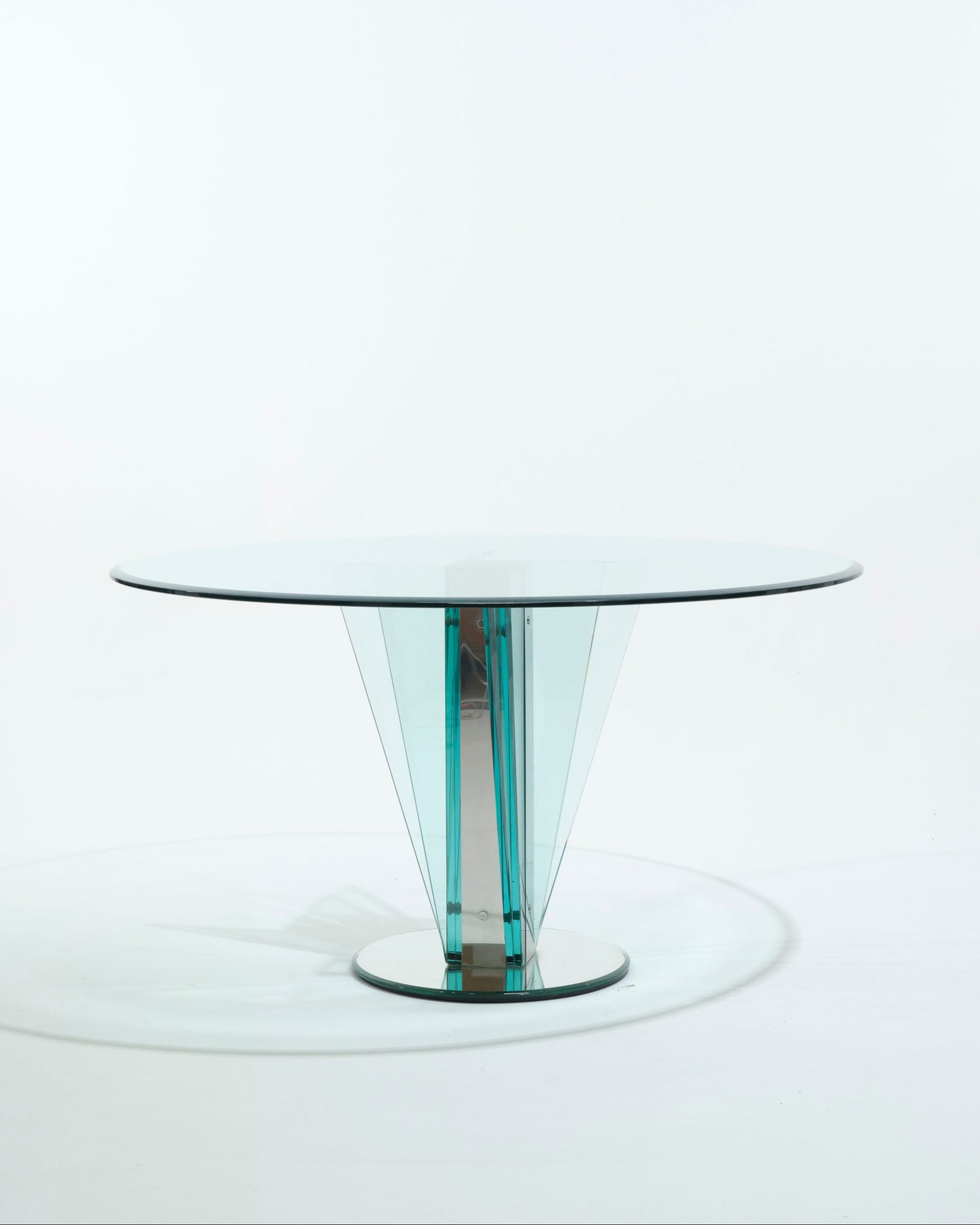Pietro Chiesa glass table, 1970s