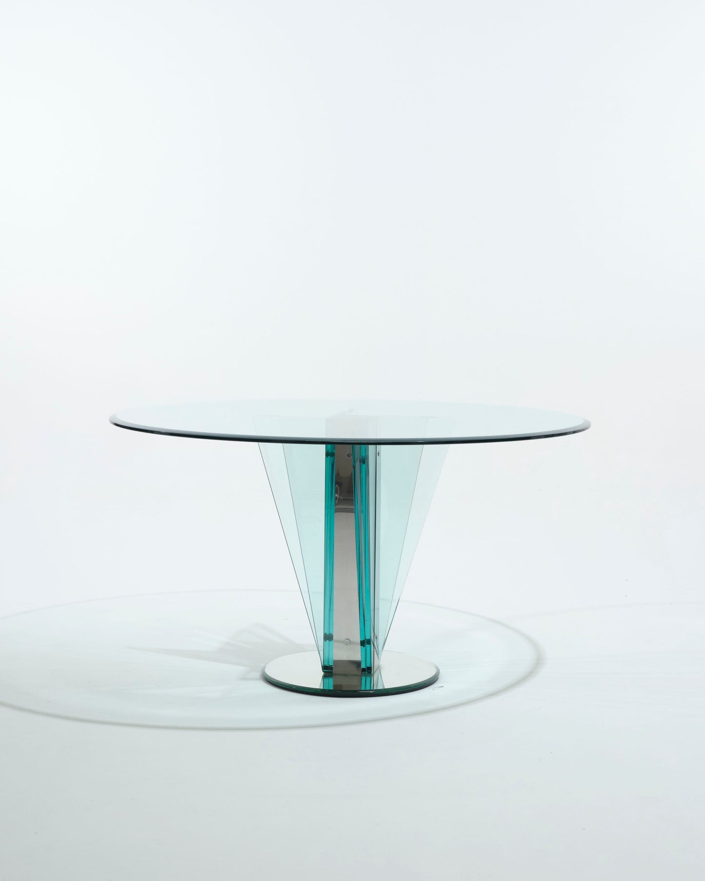Pietro Chiesa glass table, 1970s
