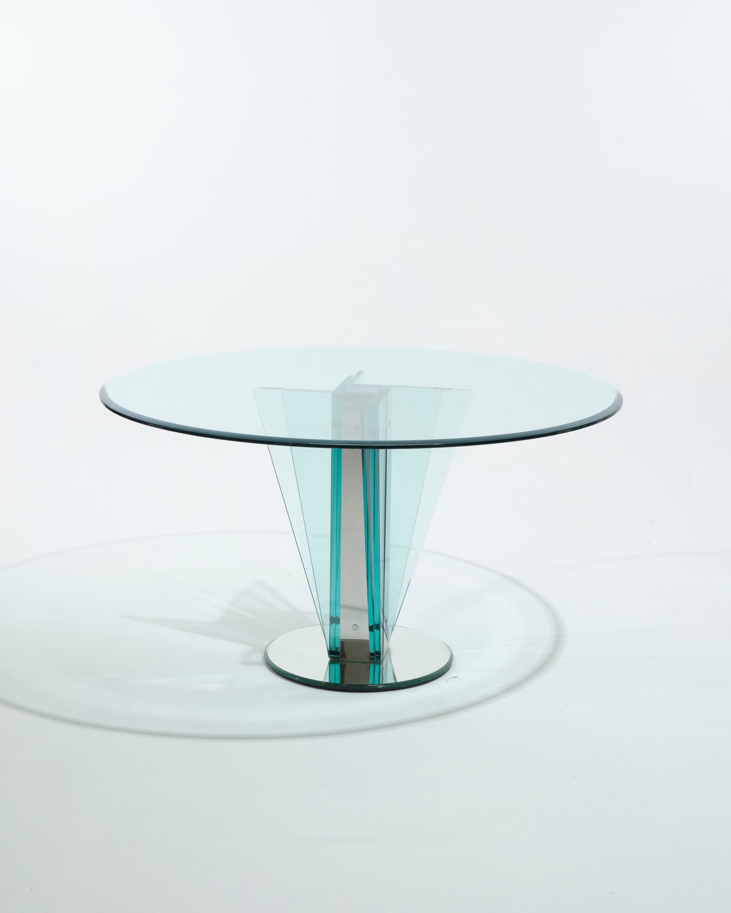 Pietro Chiesa glass table, 1970s