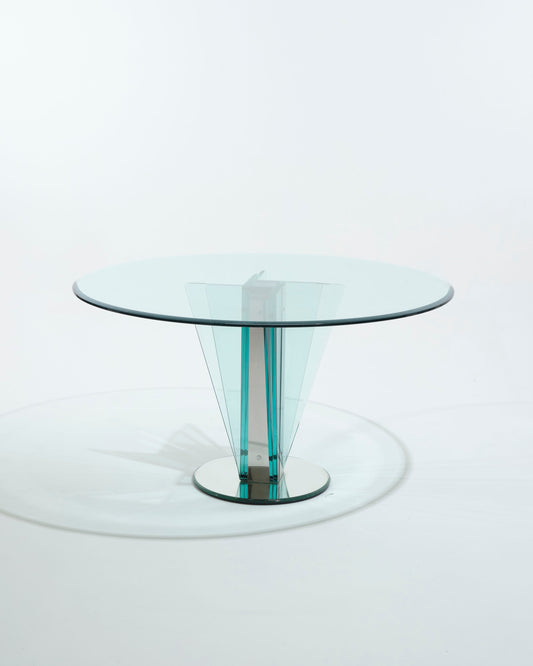 Pietro Chiesa glass table, 1970s