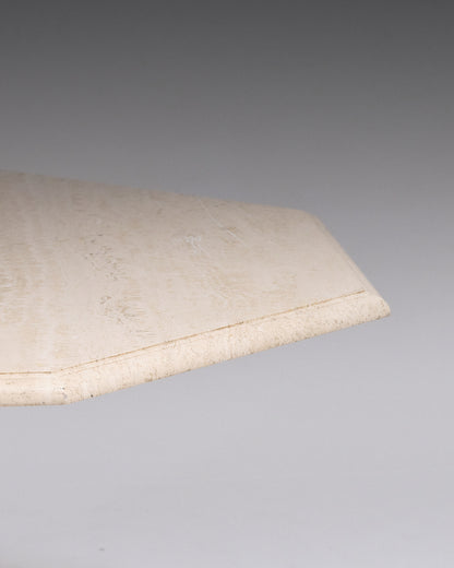 TABLE À MANGER EN TRAVERTIN, 1970s