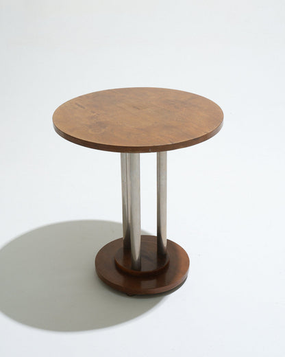 GUÉRIDON ART DÉCO EN BOIS, 1930s