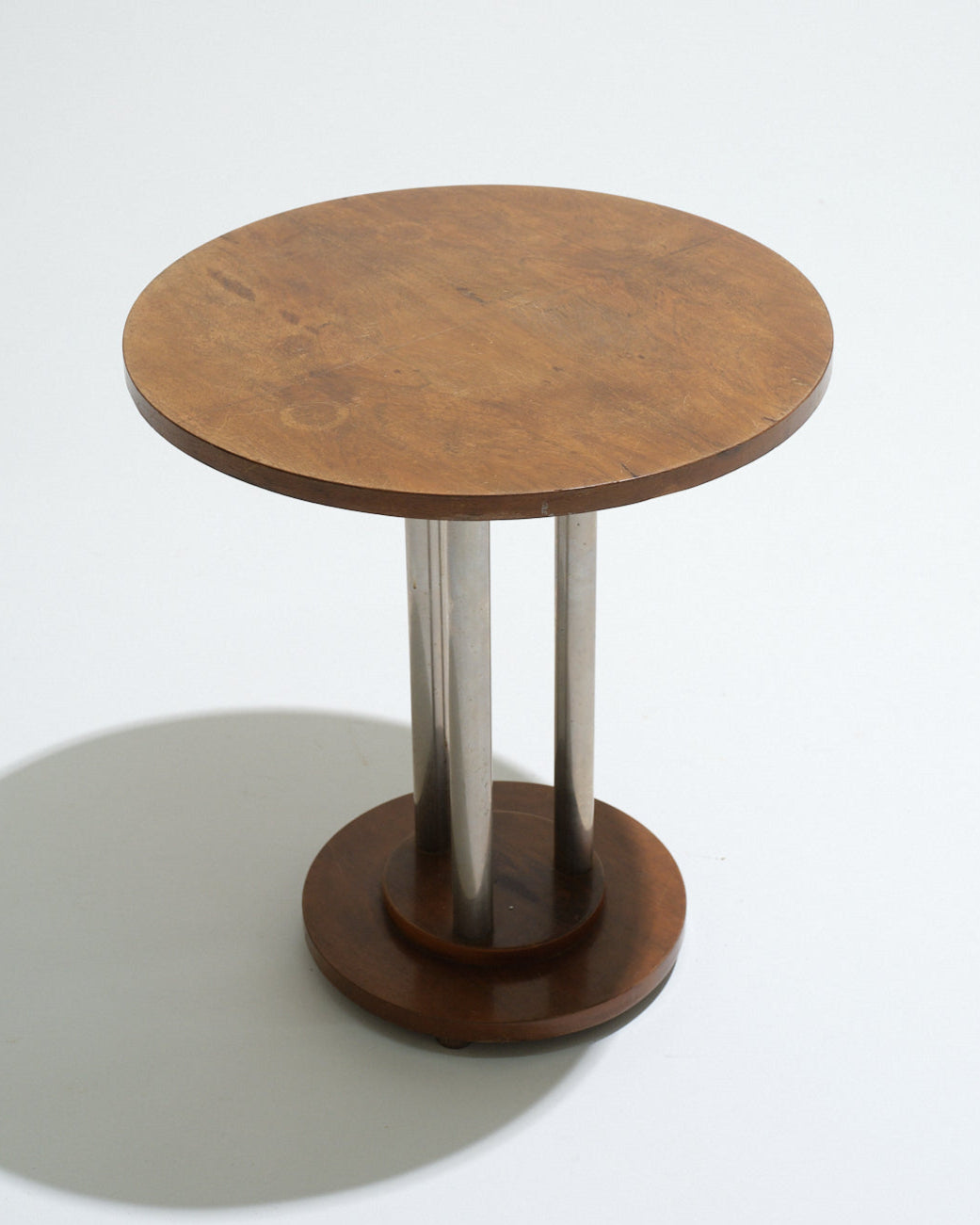 GUÉRIDON ART DÉCO EN BOIS, 1930s