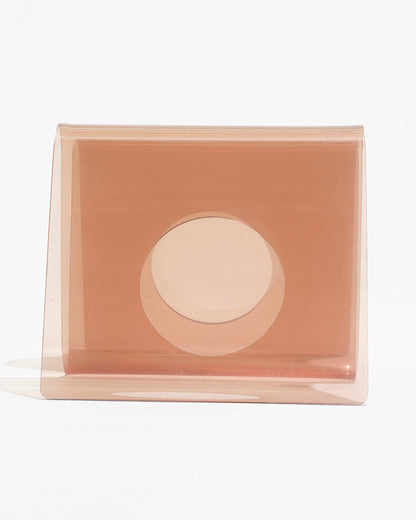 Smoked plexiglass rack, Michel Dumas, 1970s