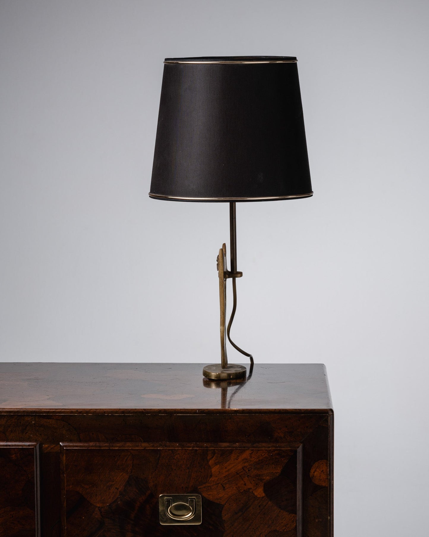 "CAT" BRASS LAMP, 1960s 