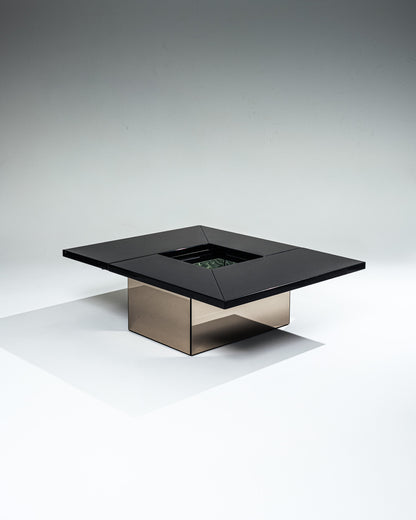 COFFEE TABLE/BAR, PAUL MICHEL, ROCHE BOBOIS, 1980s