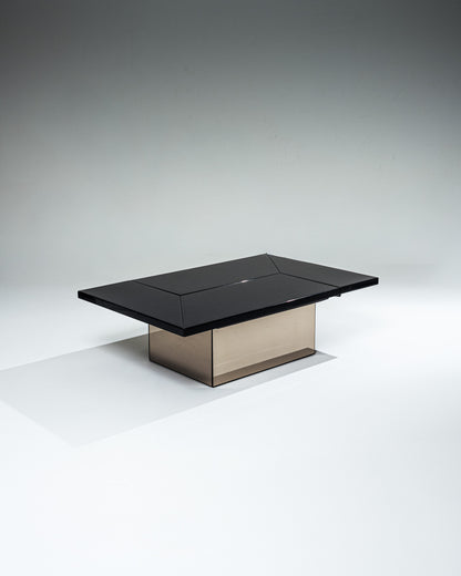 COFFEE TABLE/BAR, PAUL MICHEL, ROCHE BOBOIS, 1980s