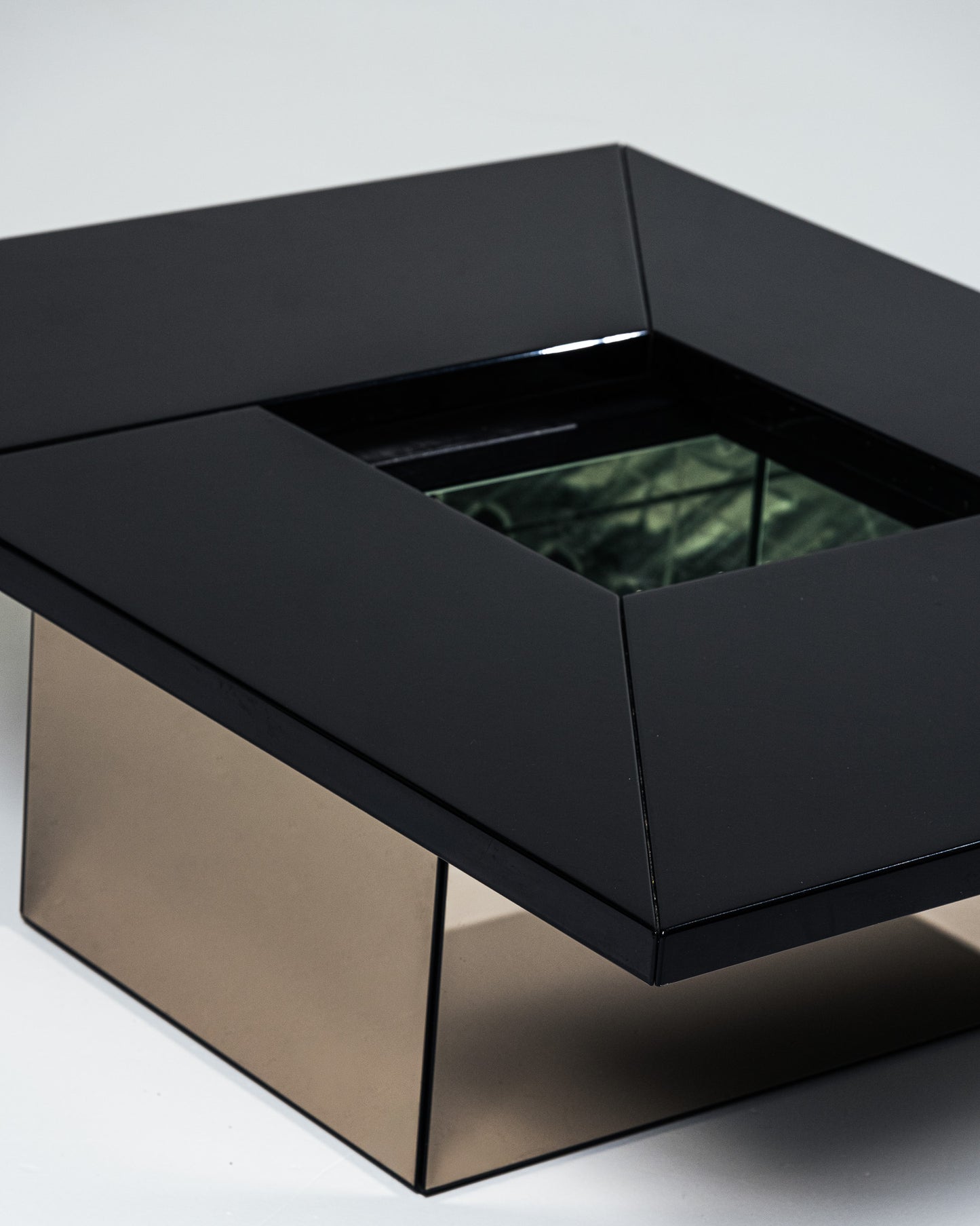 COFFEE TABLE/BAR, PAUL MICHEL, ROCHE BOBOIS, 1980s