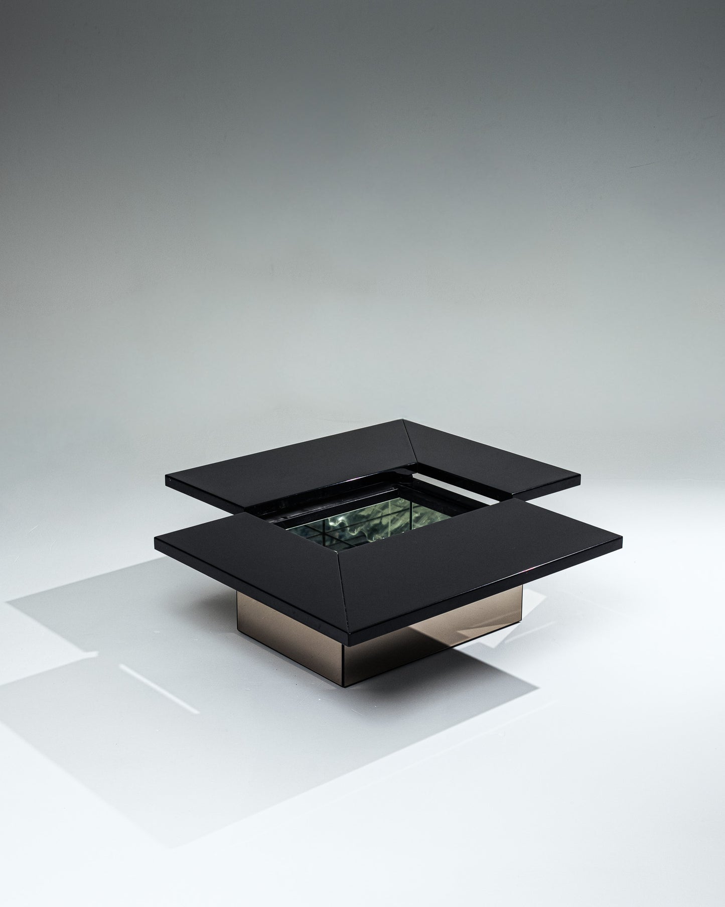 COFFEE TABLE/BAR, PAUL MICHEL, ROCHE BOBOIS, 1980s