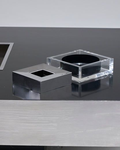 CENDRIER EN PLEXIGLAS GUZZINI, 1970s