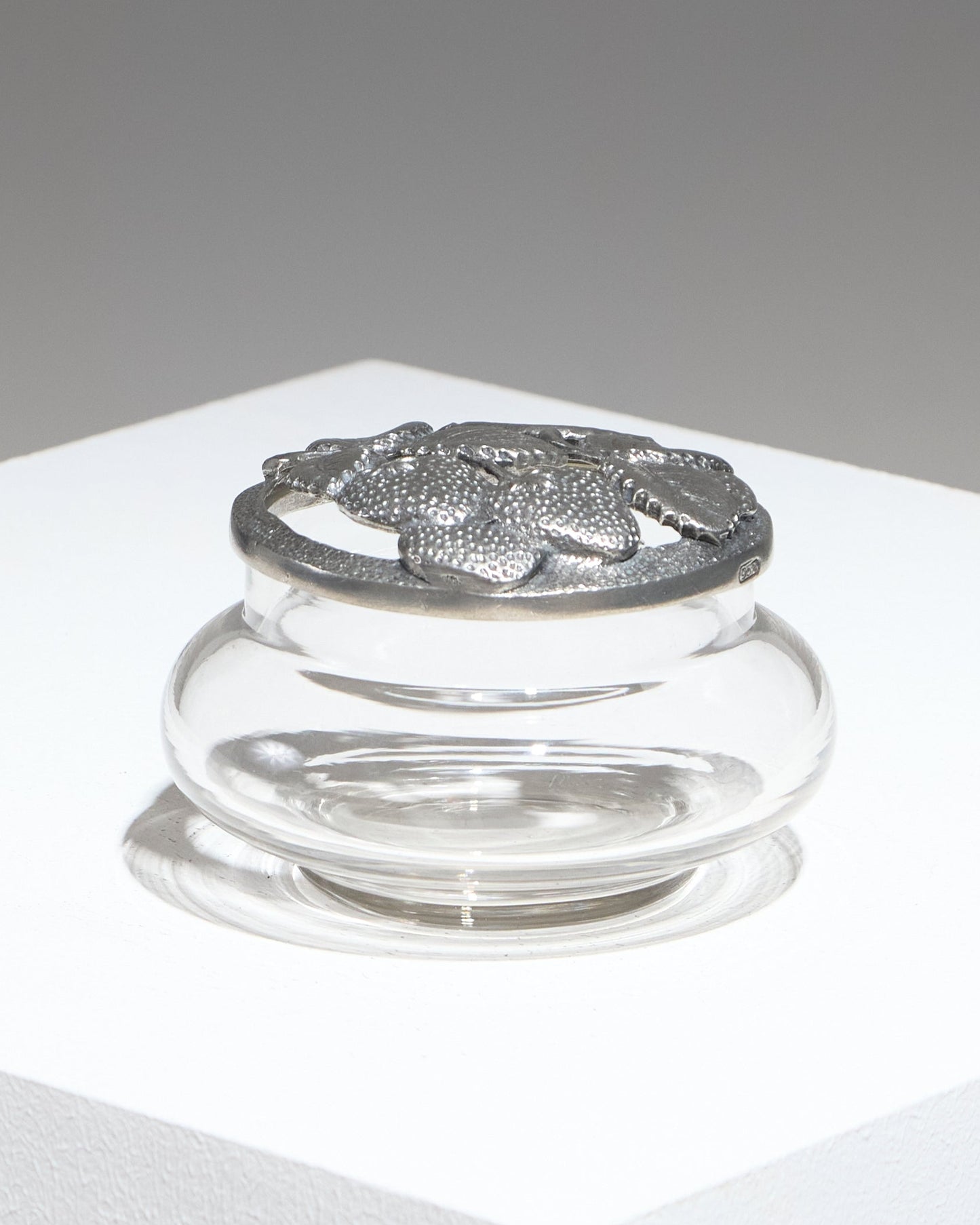 Box / tin and glass diffuser, 1930s