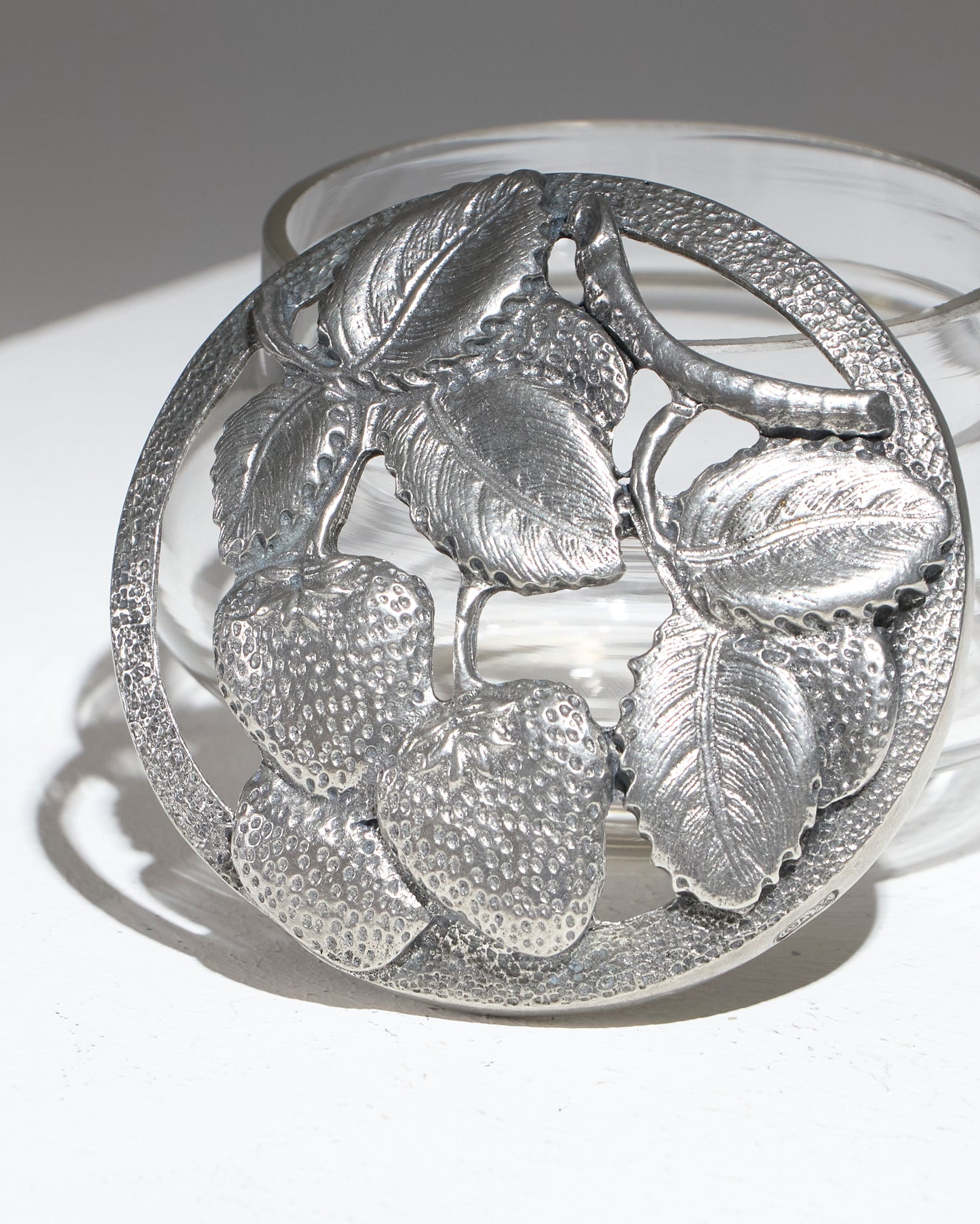 Box / tin and glass diffuser, 1930s