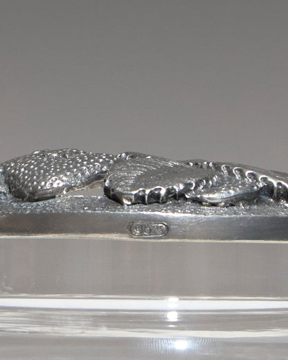 Box / tin and glass diffuser, 1930s