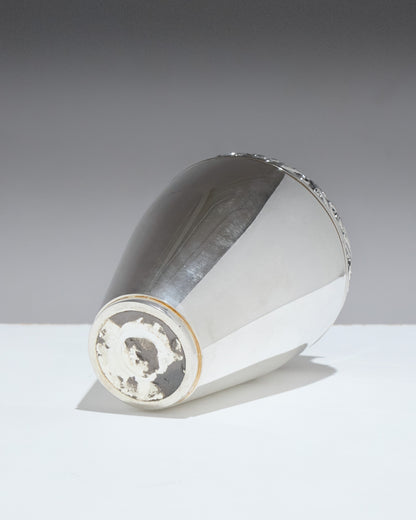 Metal vase, art nouveau, 1910s