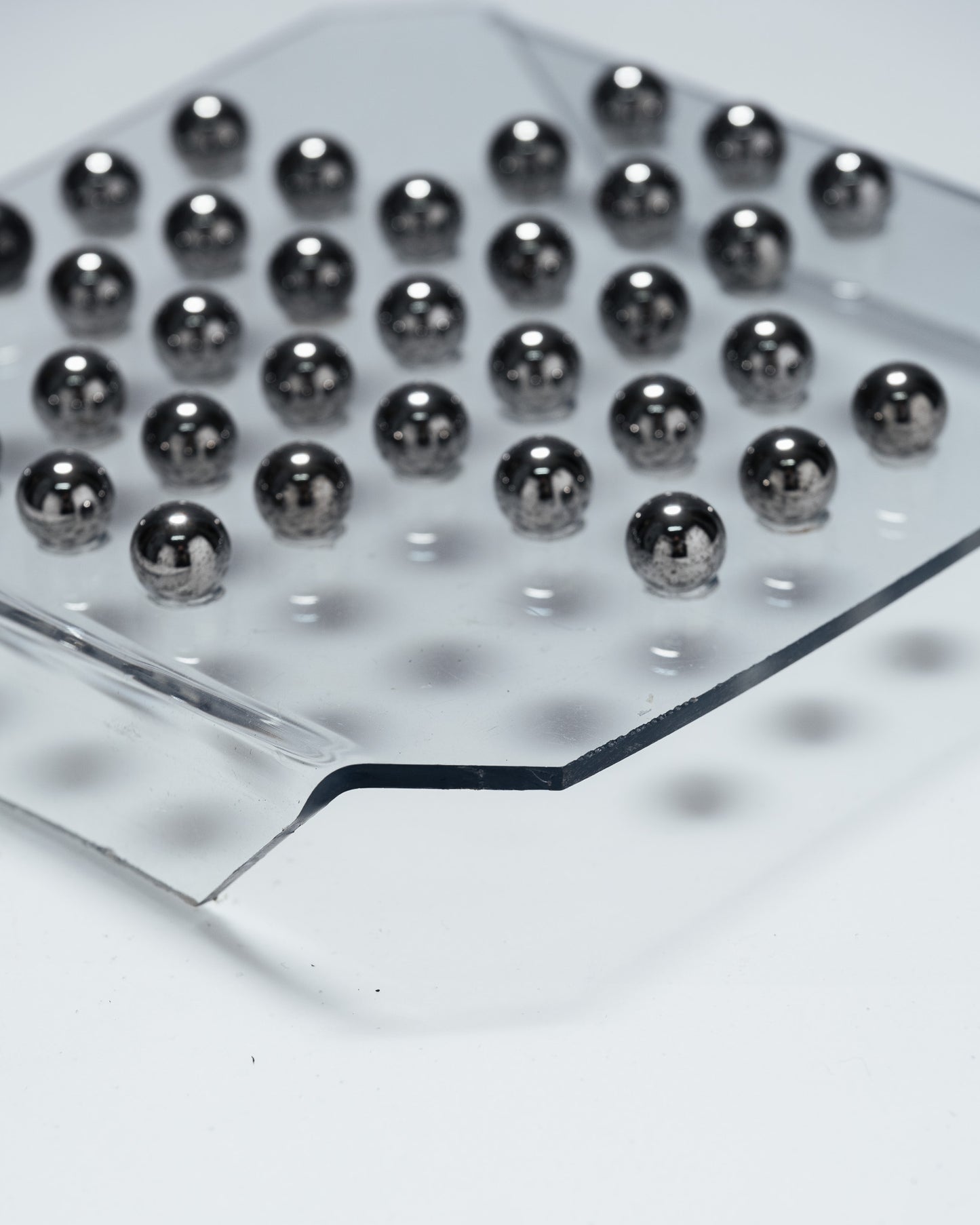 PLEXIGLAS SOLITAIRE GAME, 1970s