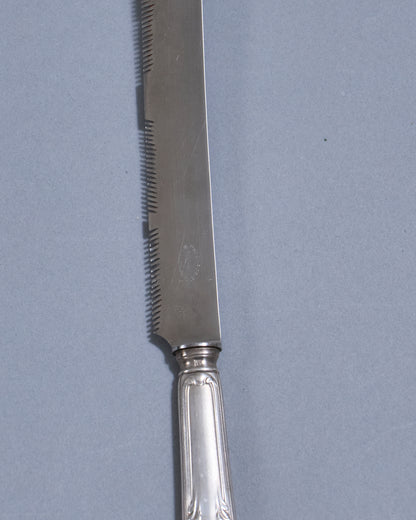 Metal bread knife, 1950s