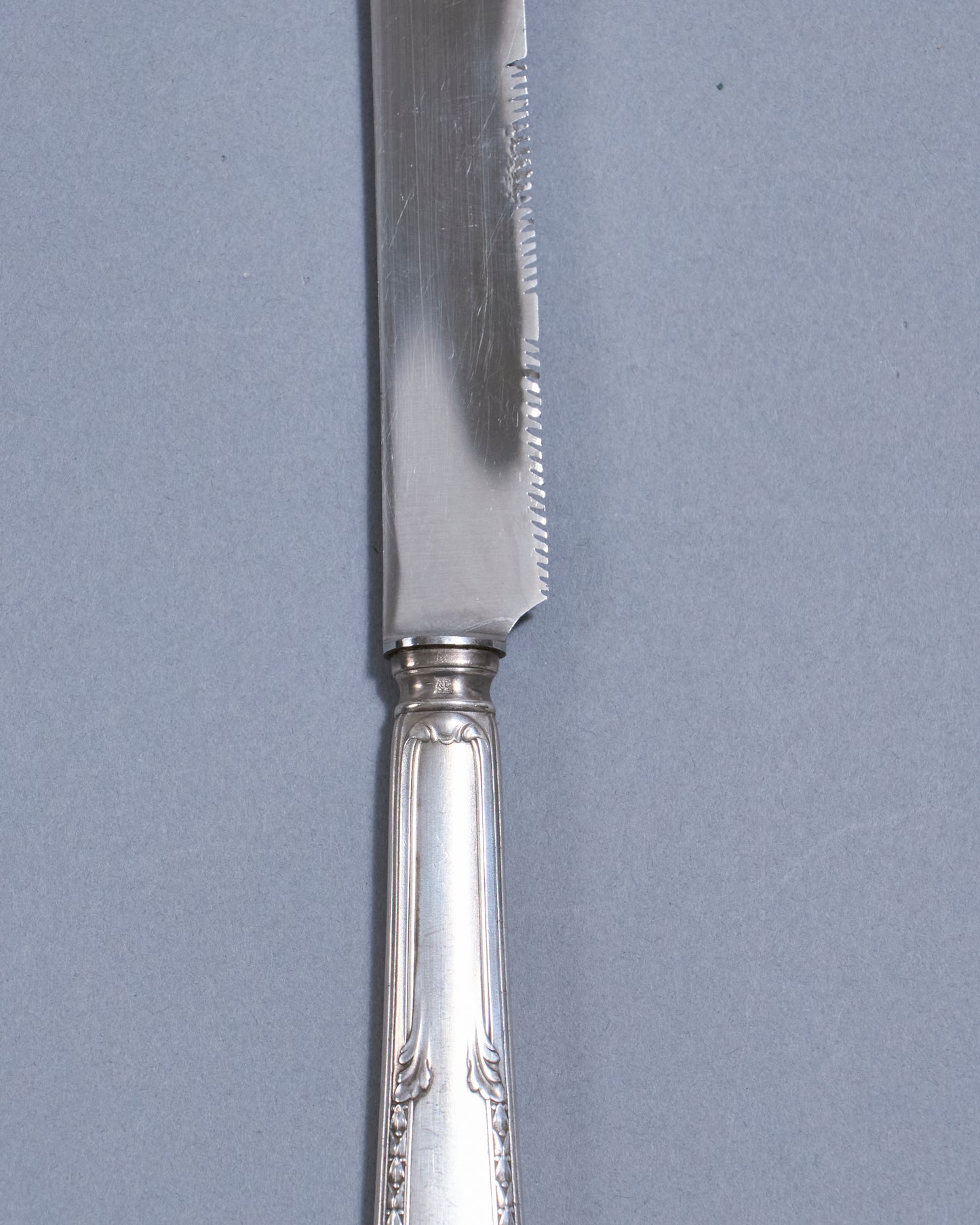 Metal bread knife, 1950s