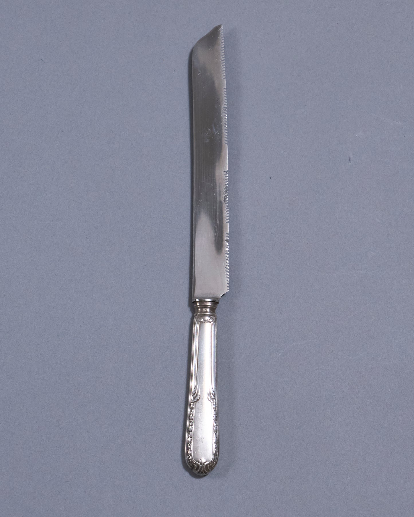 Metal bread knife, 1950s